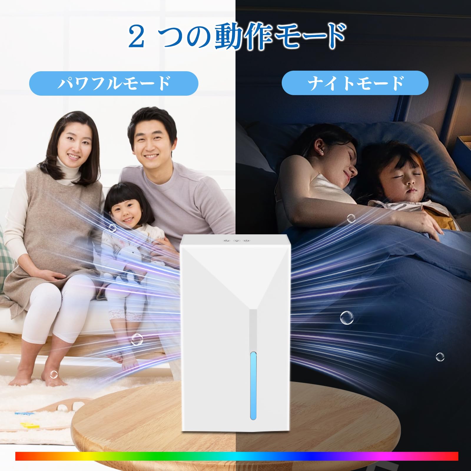 Amazon | 除湿機 小型 除湿器【2025新型ダブルペルチェ式・大容量2.5L